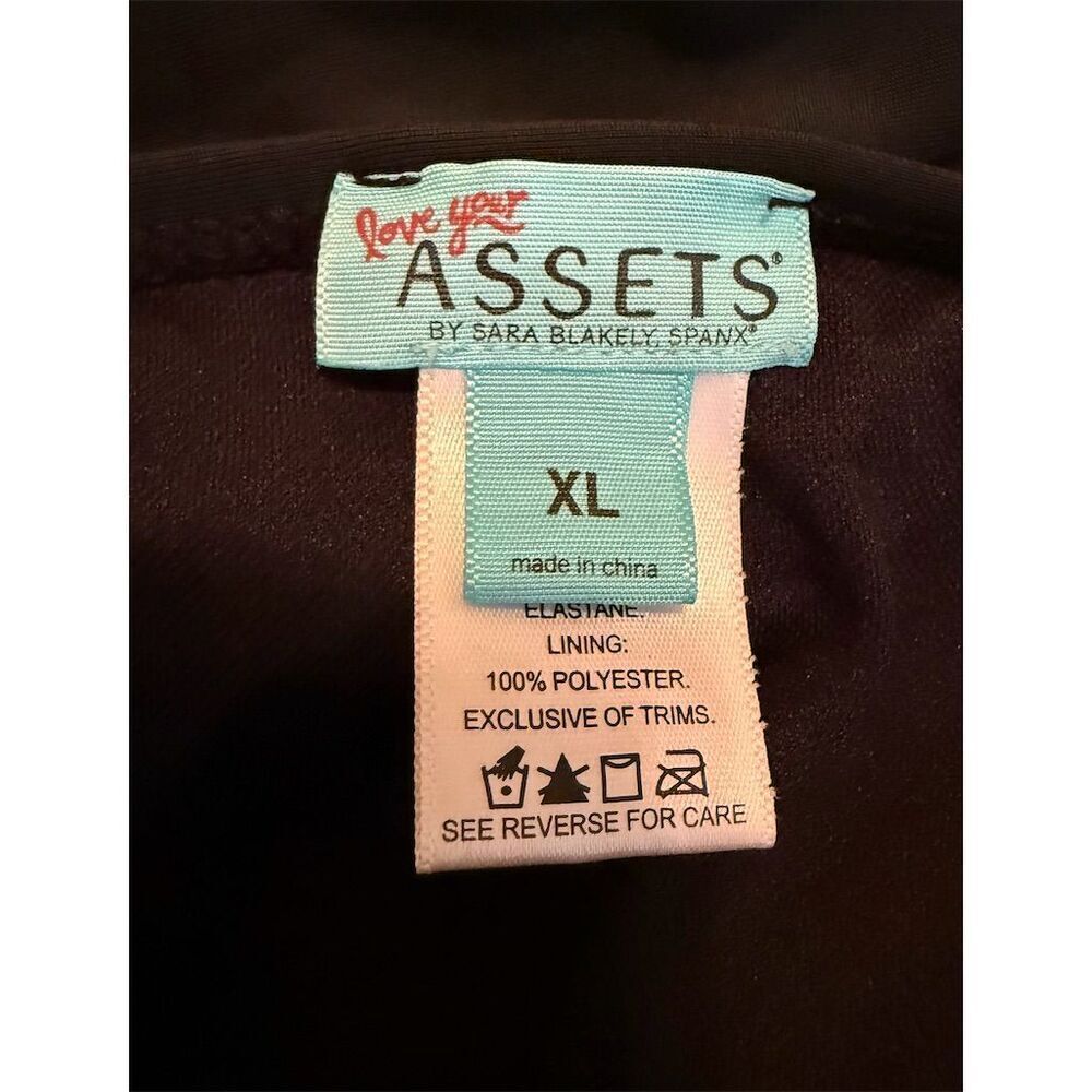 Love Your Assests by SPANXS Black Swim Skirt XL - Picture 4 of 5